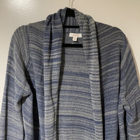 Sun and Shadow Long Sleeve Cardigan Shawl Size Medium - Picture 2 of 11